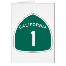 California 1 greeting cards