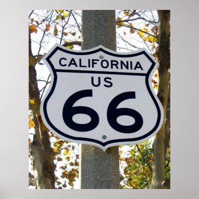California 66 poster by Dreamscapes