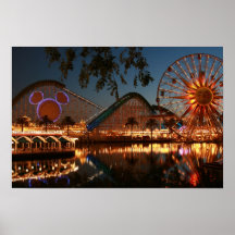 California_Adventure_Boardwalk Print
