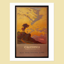 California. America's Vacation Land postcards