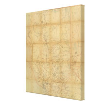 California and Nevada 2 Gallery Wrapped Canvas