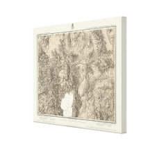 California and Nevada 6 Canvas Prints