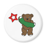 california bear flag fridge magnet