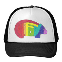 california bear mesh hat