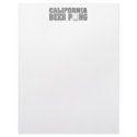 California Beer Pong letterhead