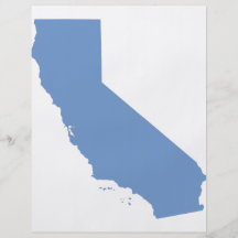 California: Blue State! Flyer Design