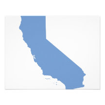 California: Blue State! Personalized Invitations