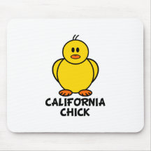 California Chick Mouse Mats