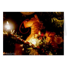 California Christmas With Saying Card