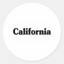 California Classic Sticker