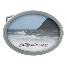 California coast belt buckle