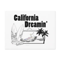 California Dreamin' Postcard