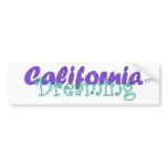 California Dreaming bumper stickers