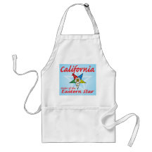 California Eastern Star Apron