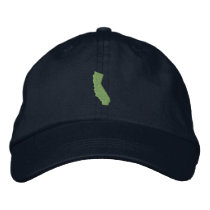 California Embroidered Baseball Caps