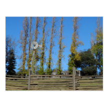 California Farm Post Card