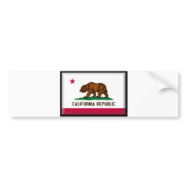 California Flag Bumper Sticker