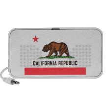 CALIFORNIA FLAG Doodle Speaker