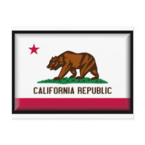 California Flag Postcards