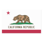California Flag stickers