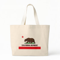 California Flag Tote Bag