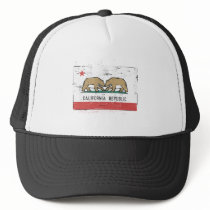 California Gay Marriage Flag Mesh Hat