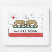 California Gay Marriage Flag Mouse Mats