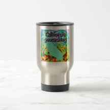 California Geocaching Supplies Travel Mug