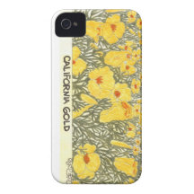 California Gold iPhone 4 Cover
