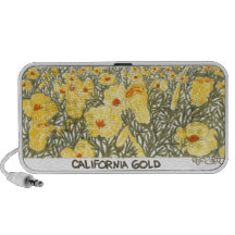 California Gold iPod Speaker