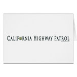 California Highway Patrol Card