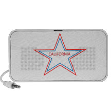 California in a star. mini speaker