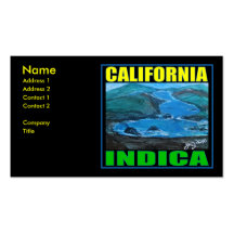 CALIFORNIA INDICA BUSINESS CARDS