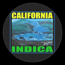 CALIFORNIA INDICA stickers