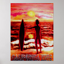 CALIFORNIA KING PRINT