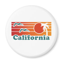 California Refrigerator Magnet