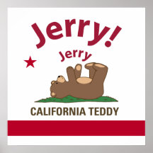 California Needs Jerry Brown Poster