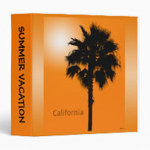 California Palm Vinyl Binder