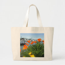 California poppies tote bag