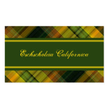California poppy business card