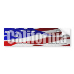 California Pride Bumper Sticker Ver.2