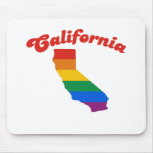 CALIFORNIA PRIDE MOUSE PAD
