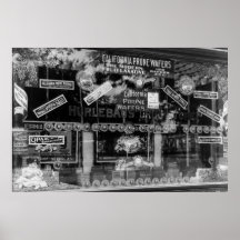 California Prune Wafers, 1890s Print