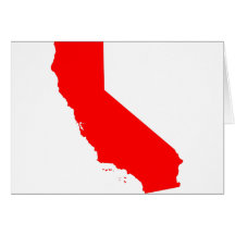 California Red State Cards