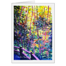 California Redwoods Path Greeting Cards