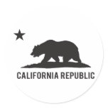 California Republic - Basic Stickers