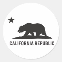 California Republic - Basic Stickers
