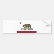 California Republic Bumper Stickers