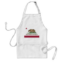 California Republic Flag - Colour Apron