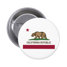 California Republic Flag - Colour Pin